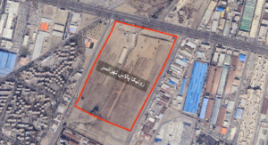 نقشه هوایی گوگل از پروژه رونیکا پالاس تهرانسر